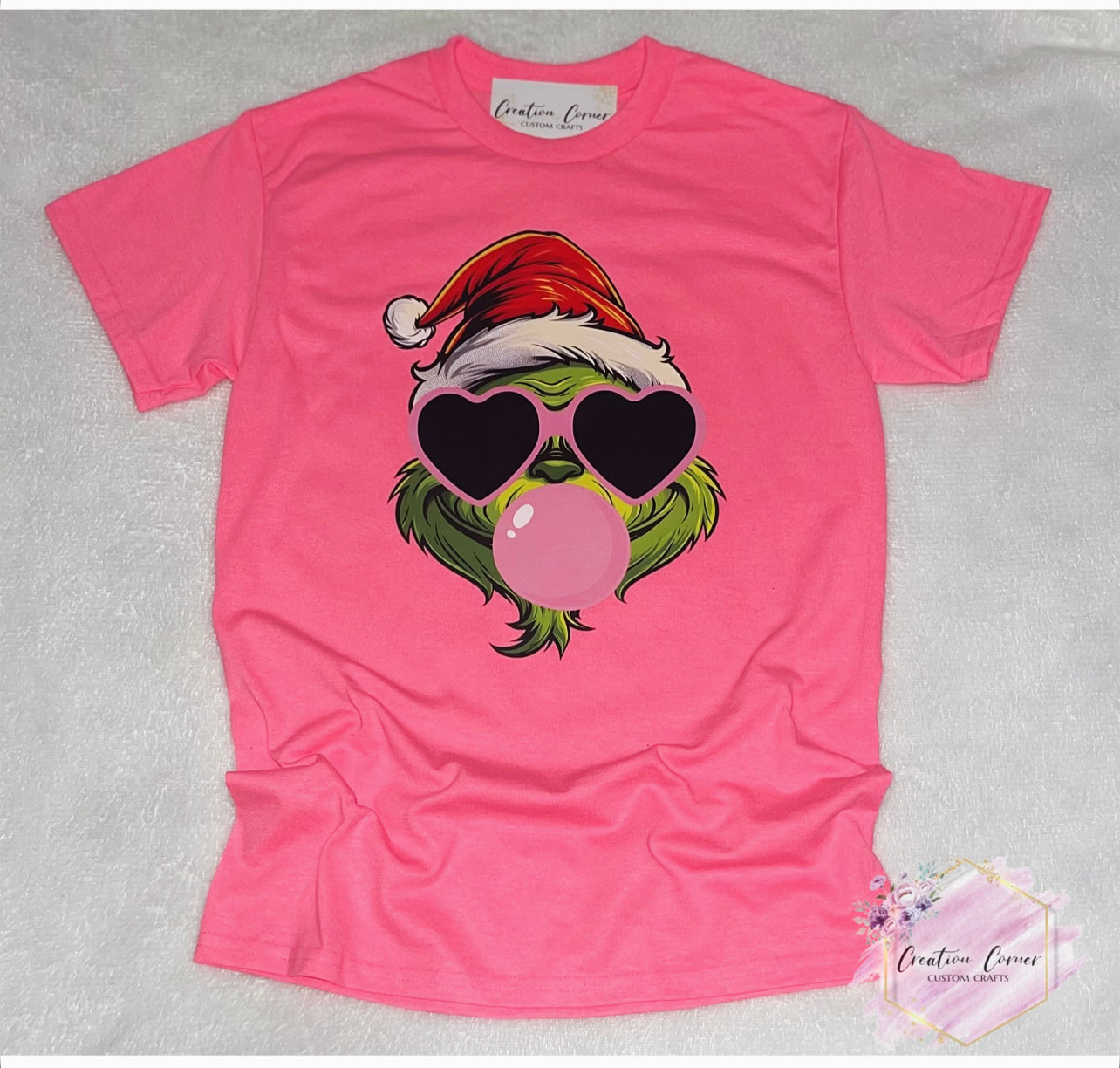 Bubble Gum Grinchy T-shirt