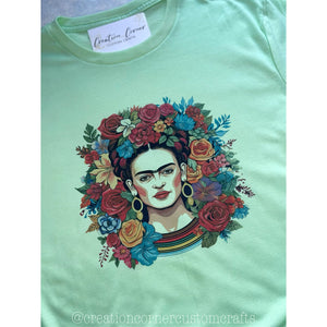 Floral Frida T-shirt