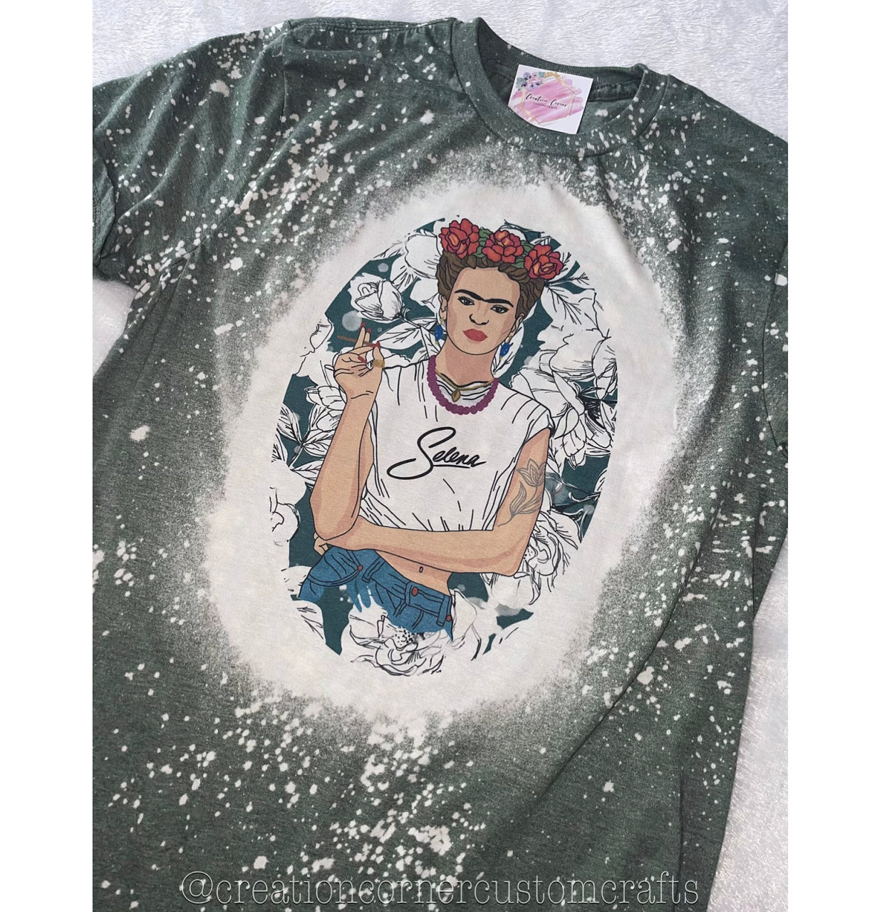 Frida Selena Bleached T-shirt