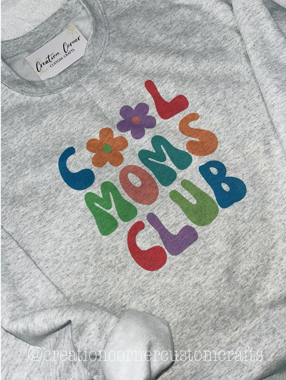Cool Moms Club Crewneck Sweatshirt